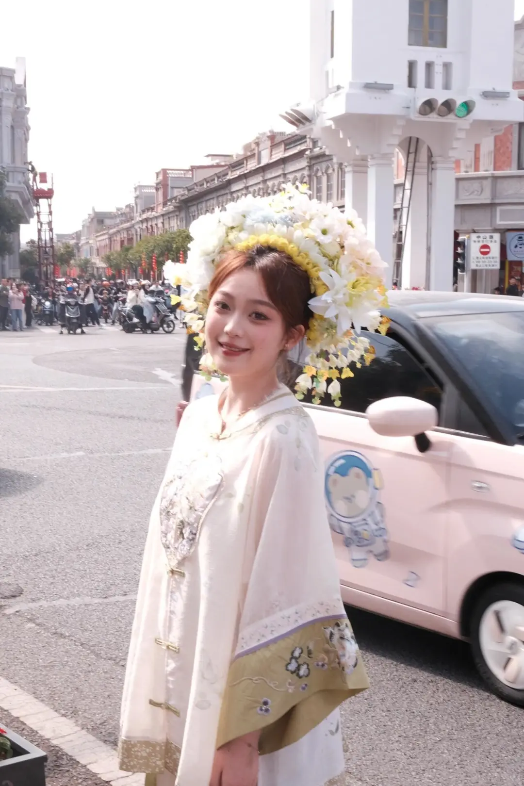在泉州浔埔村打卡成功了泉州簪花啦！