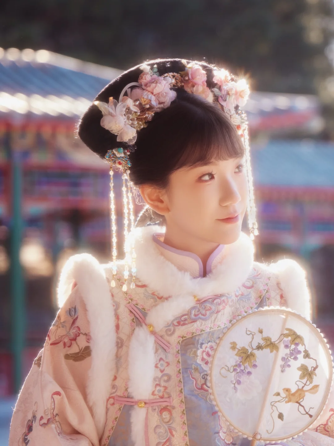 火🔥出圈啦，谁家格格这么甜呀｜北京写真