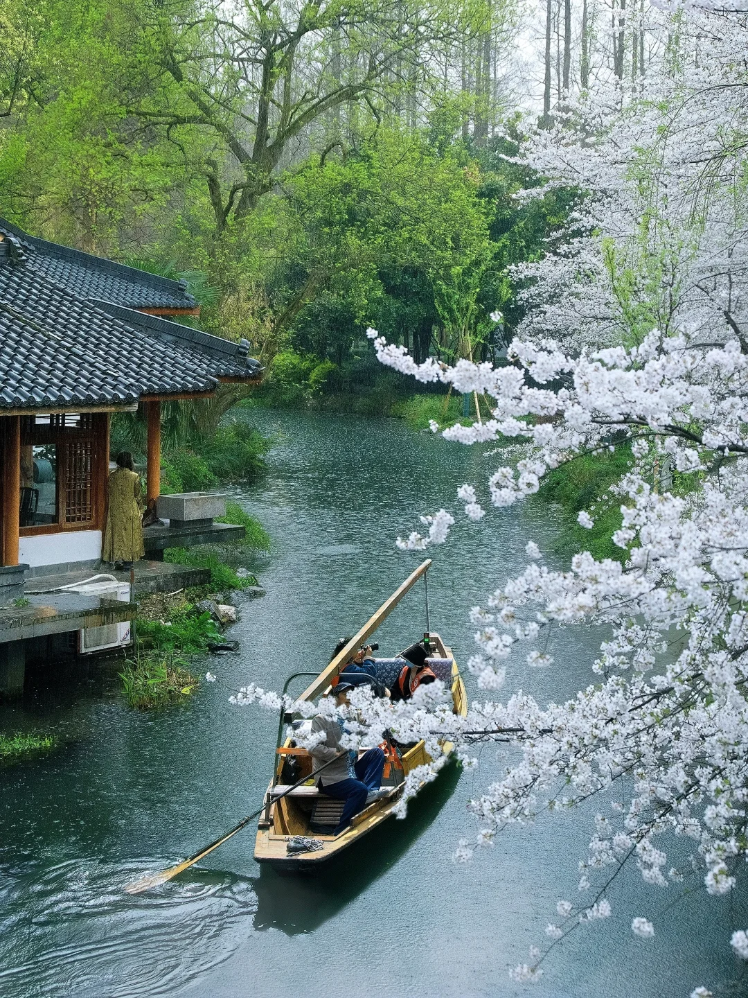 “照我说，烟花三月…🌸当然下杭州！！”