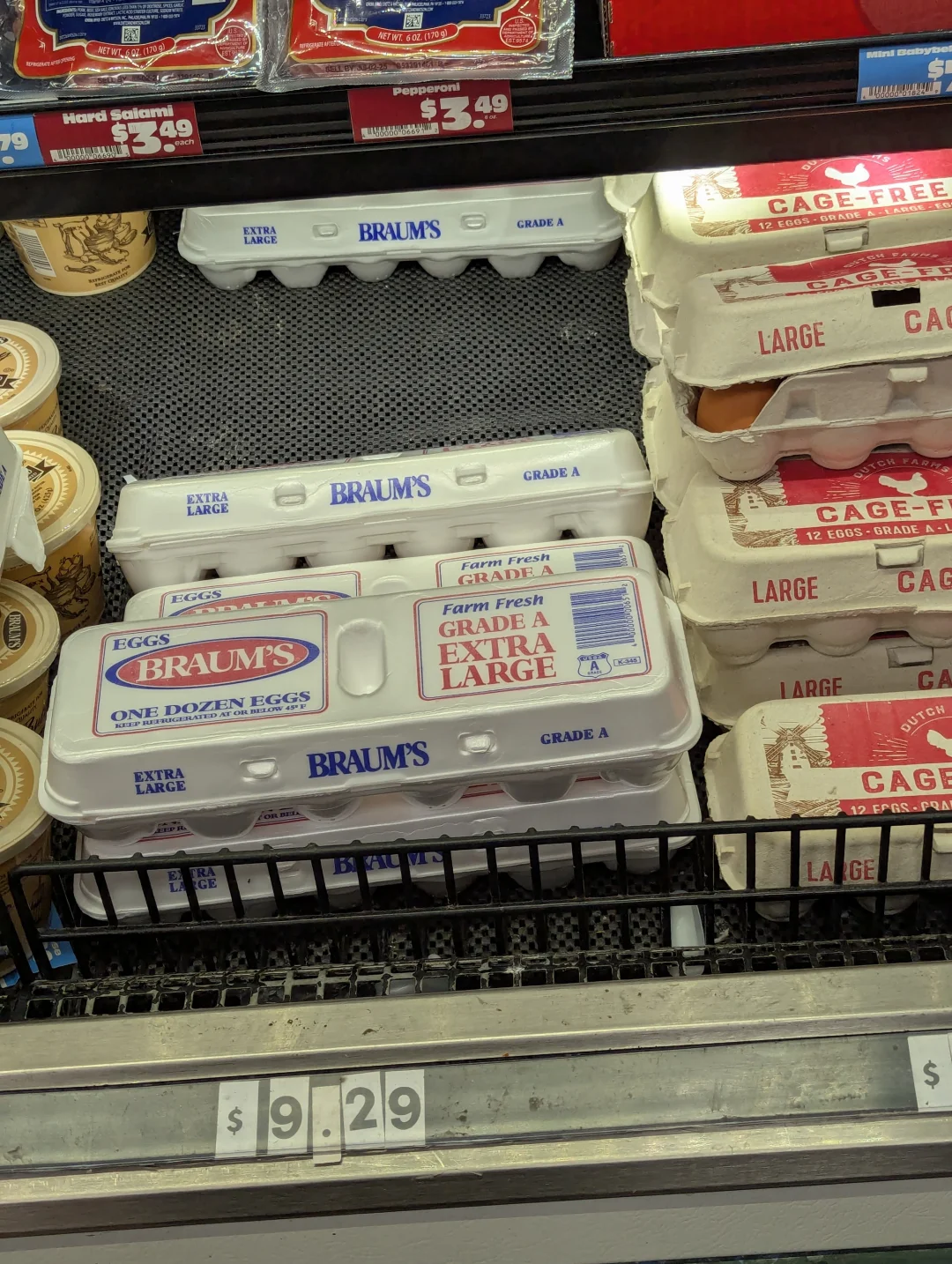 The price of eggs today, February 17th 2