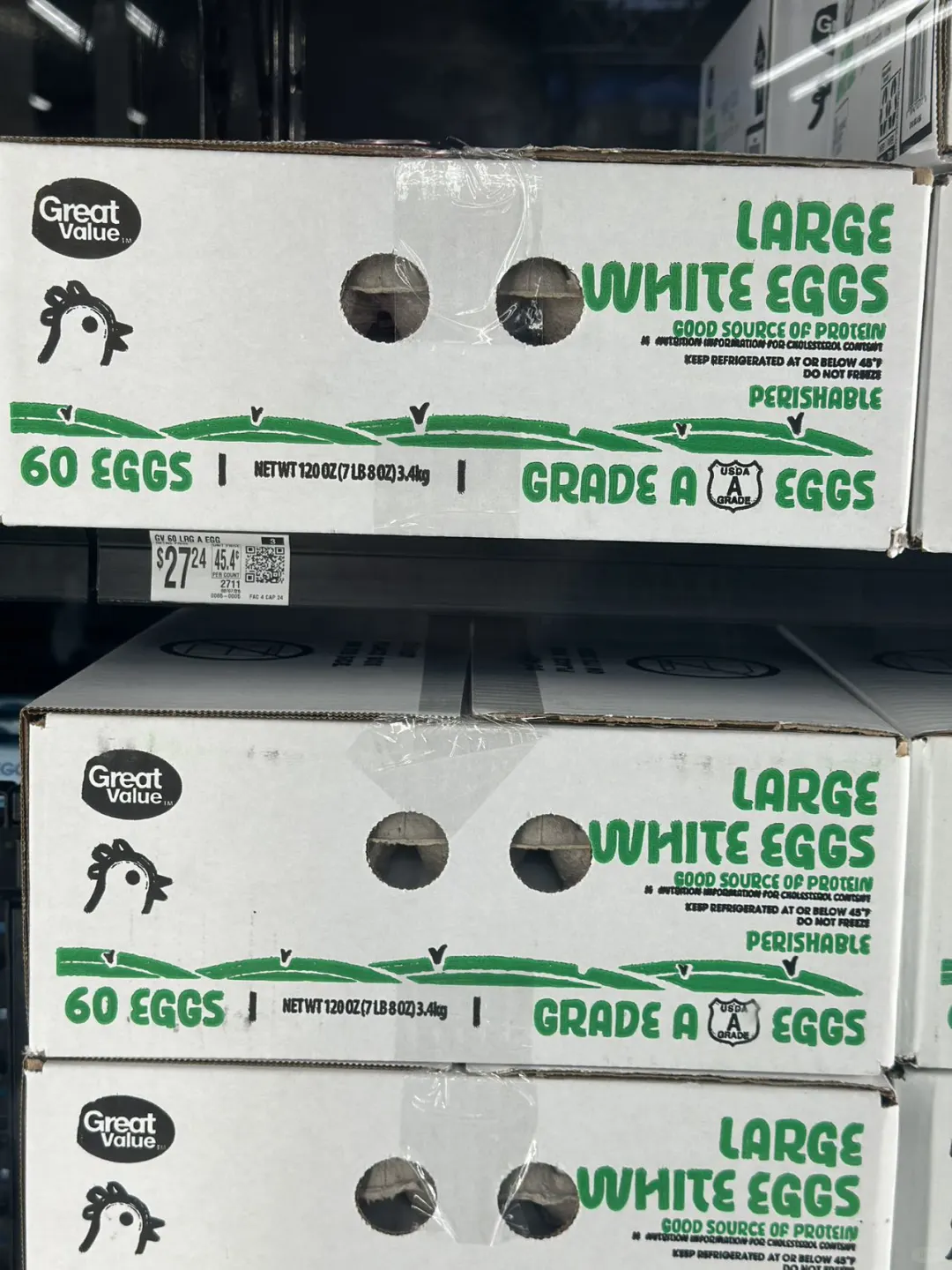 美国鸡蛋价格堪比金子❗️