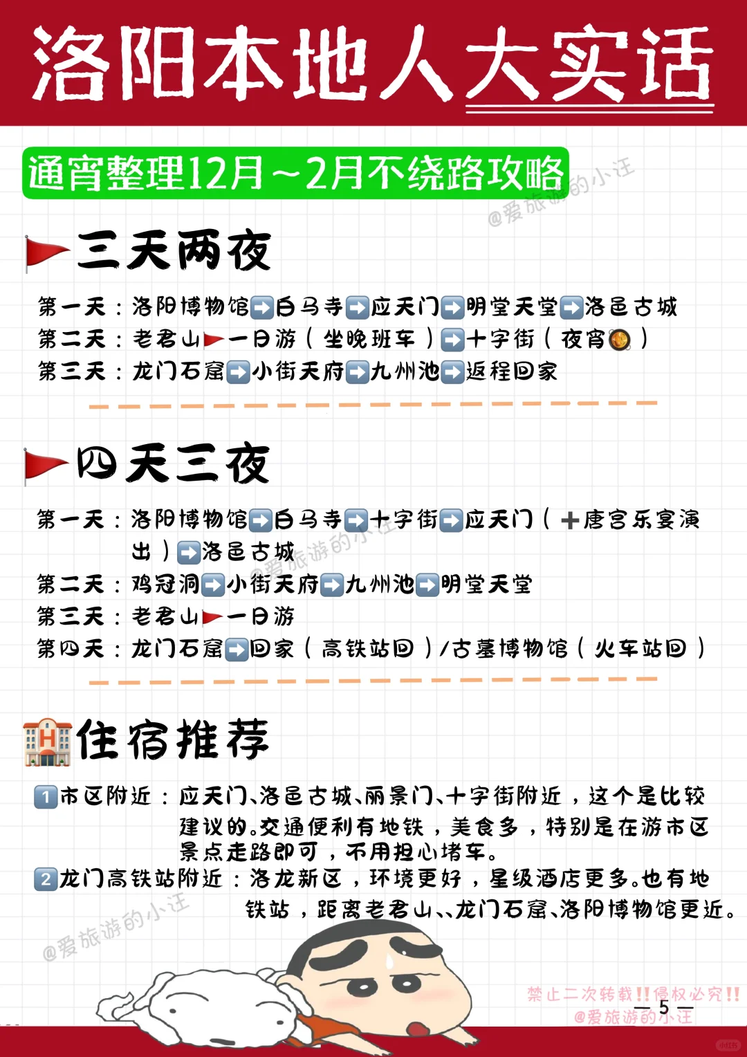 来洛阳前,听点不一样的大实话...洛阳攻略