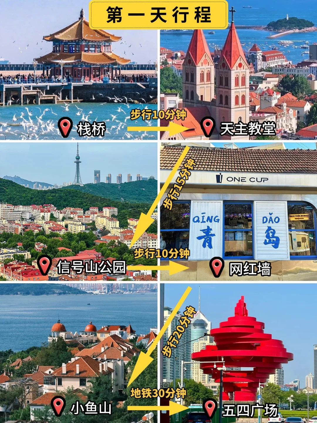 青岛3日游，朋友圈被问爆啦！熬夜总结攻略