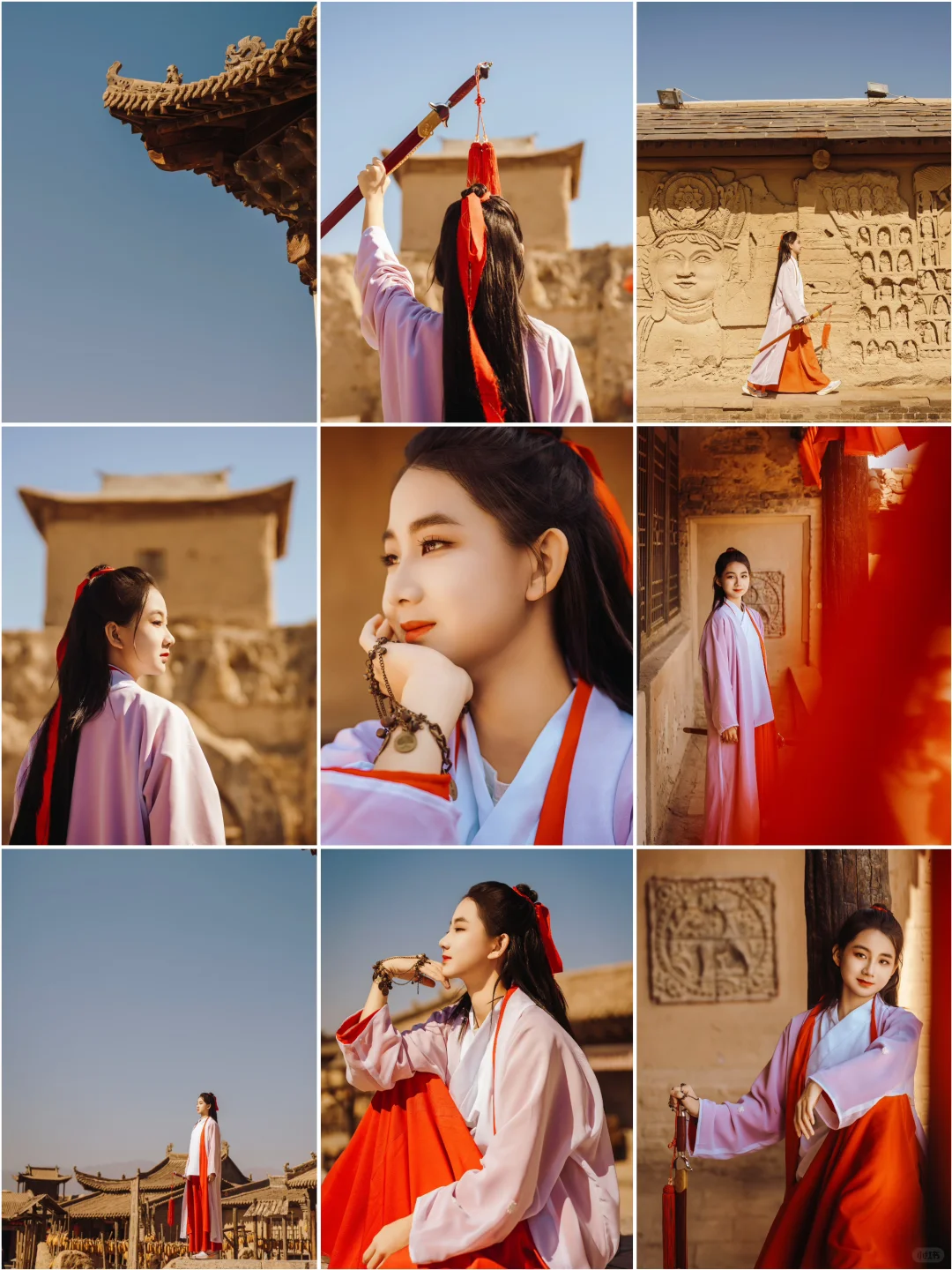 镇北影视城日常游客照 ～