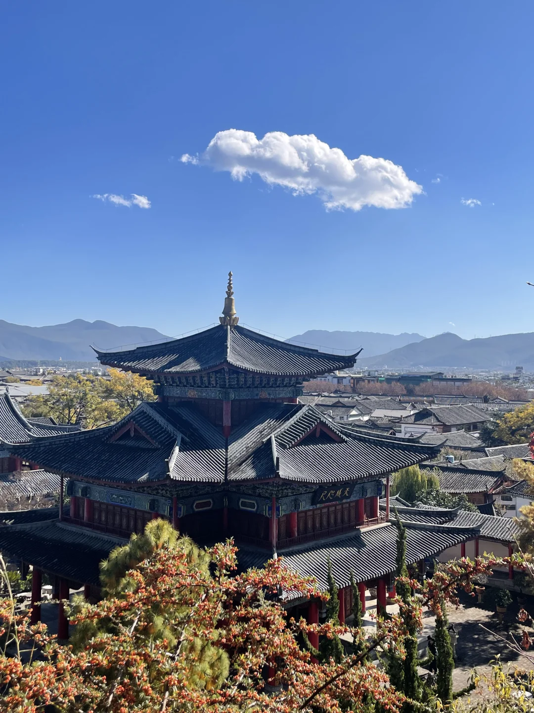 冬季就去云南感受丽江蓝吧