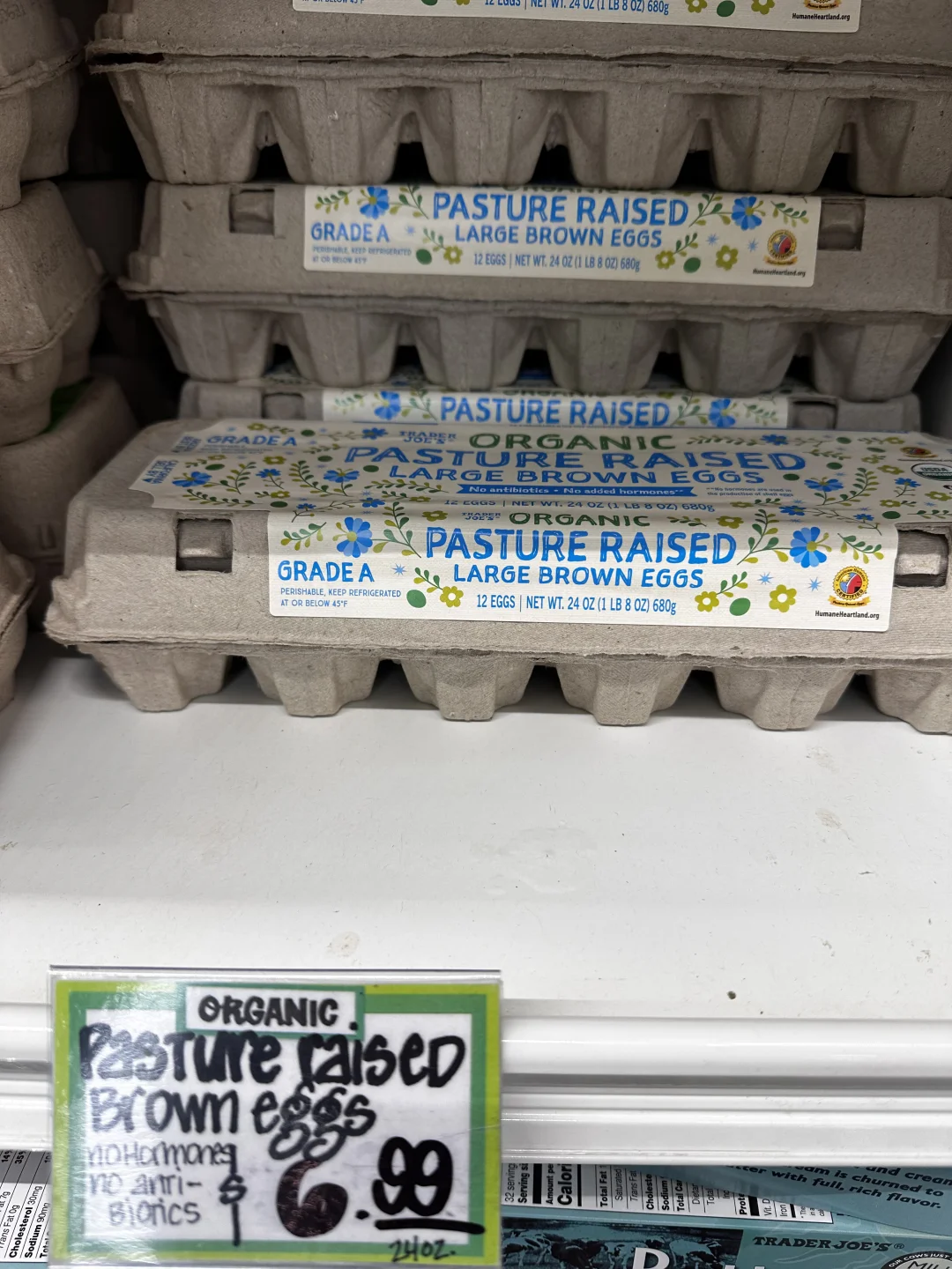 Trader Joe’s的鸡蛋🥚终究还是涨价了🫣