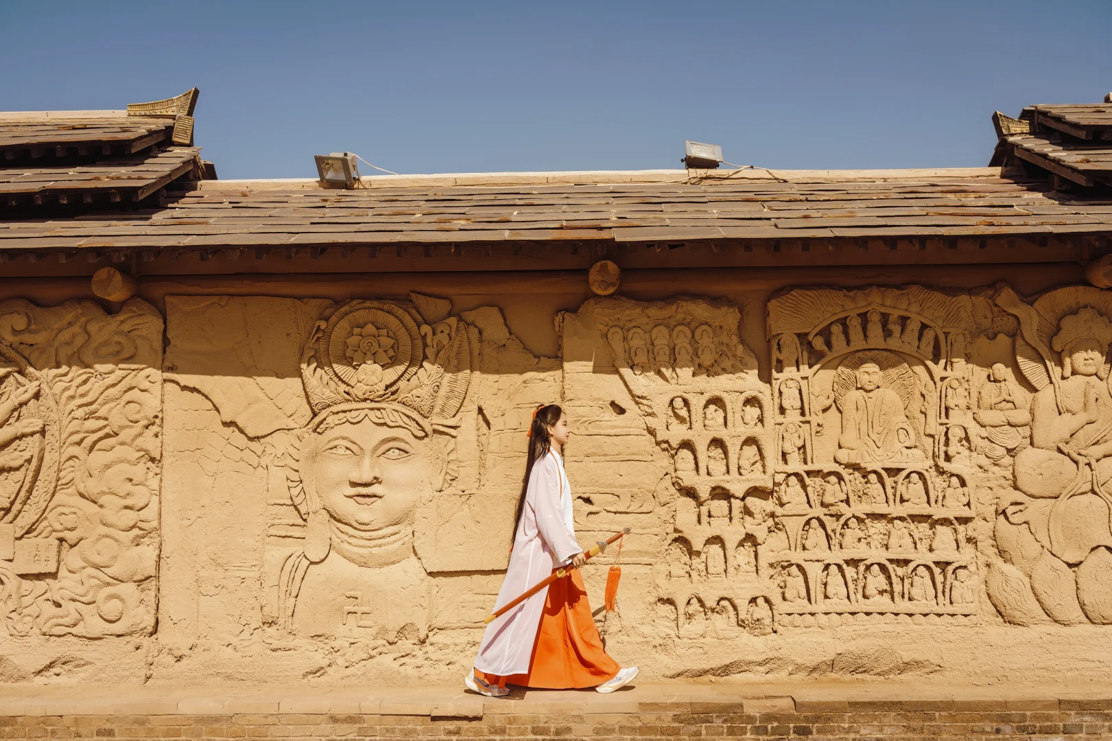 镇北影视城日常游客照 ～