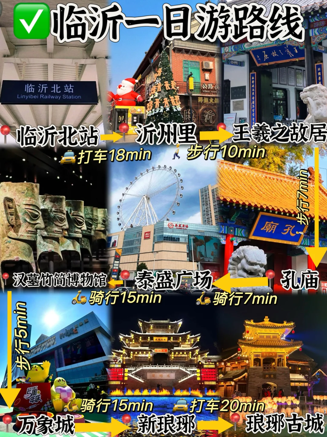 03女大📍临沂/一日游反向旅行路线攻略❗️