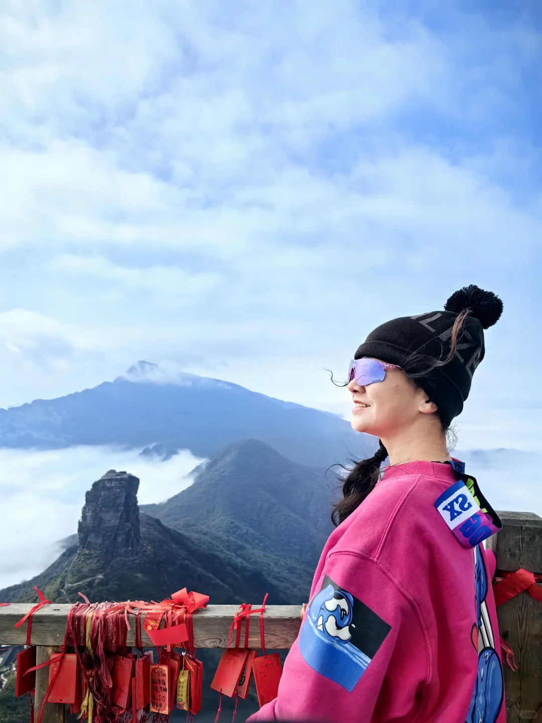 去爬山吧风会给你答案↔️今天的梵净山