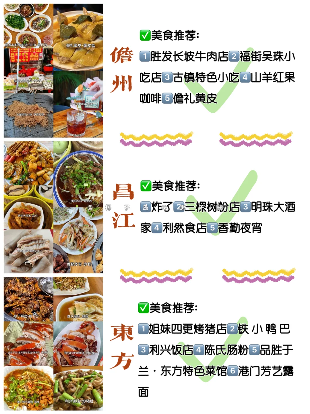 ‼️海南西线旅游攻略(懒人版…