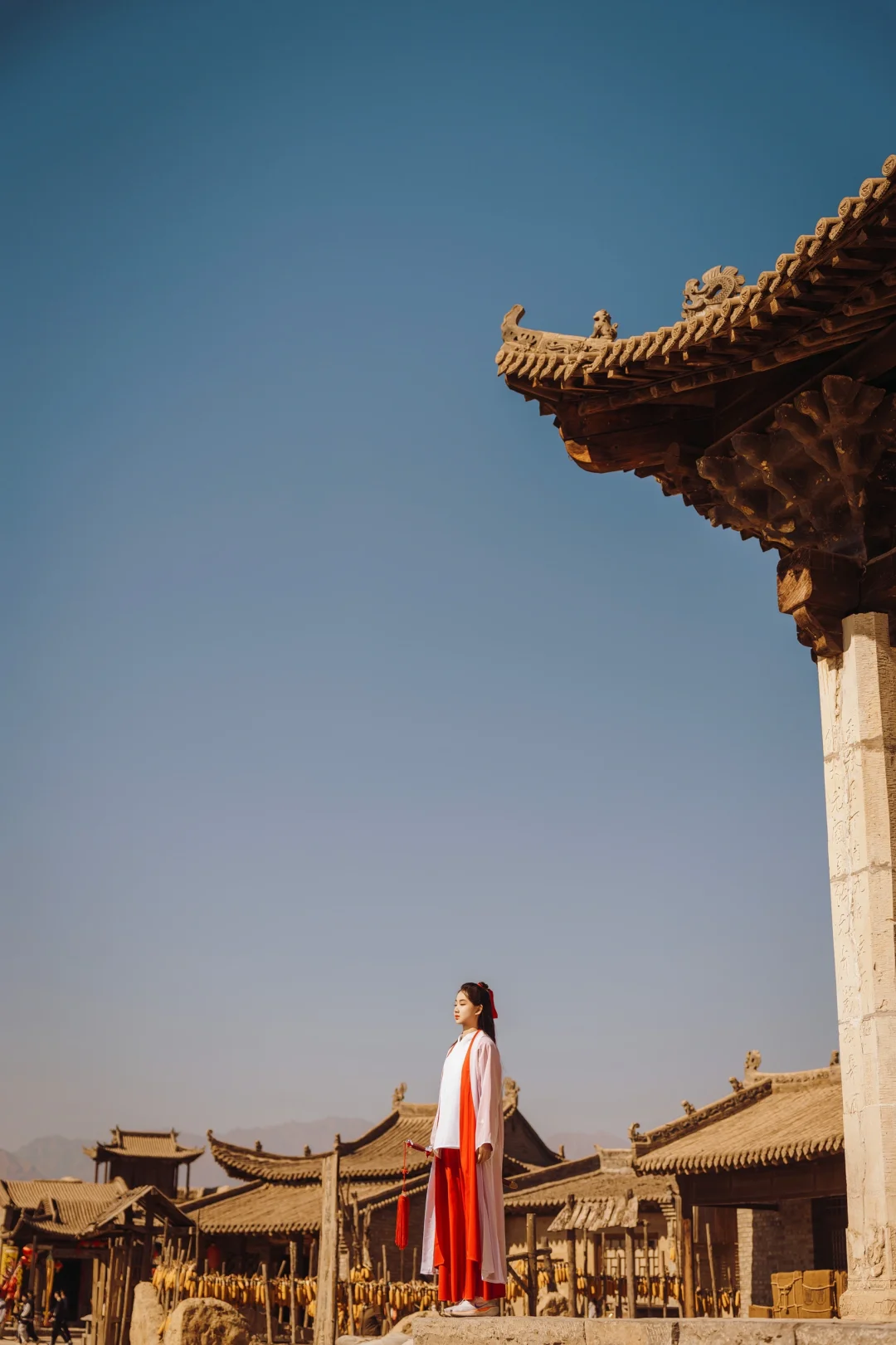 镇北影视城日常游客照 ～