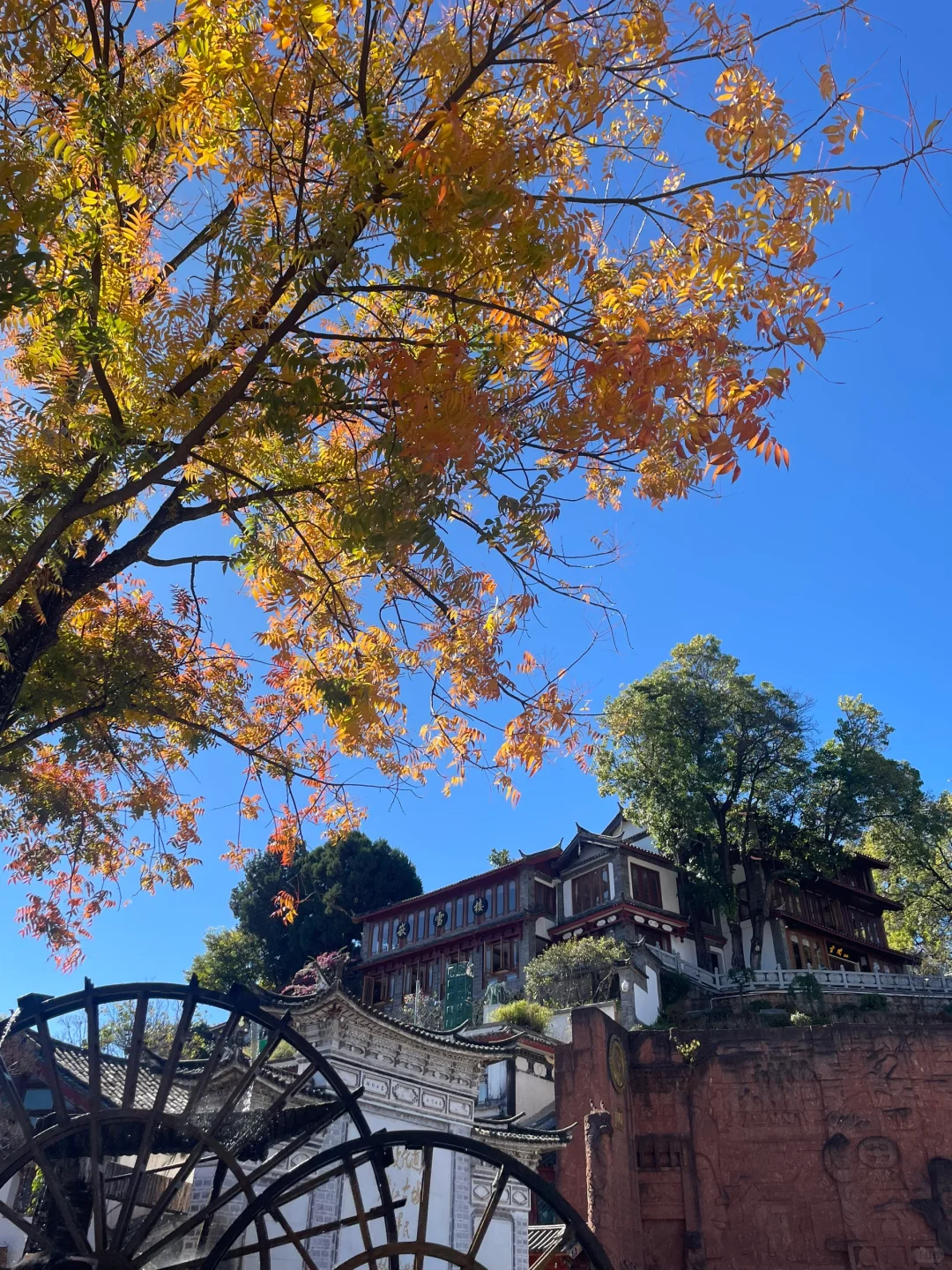 冬季就去云南感受丽江蓝吧