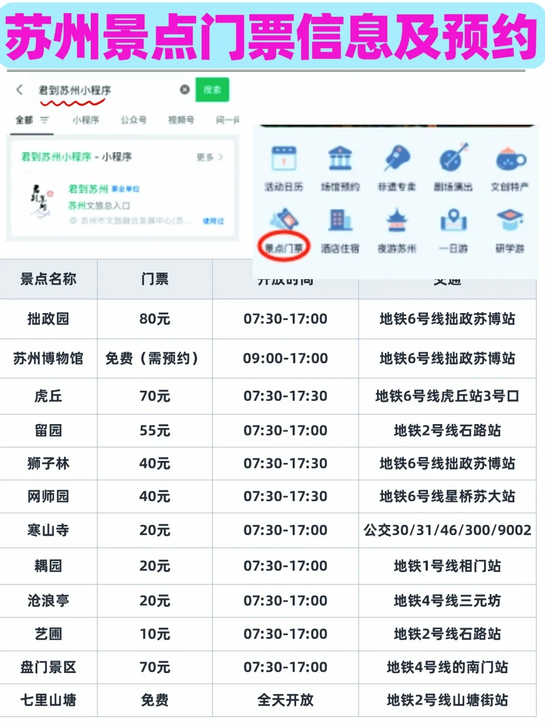 苏州丨太适合穷游了，这些景点几乎免费‼️