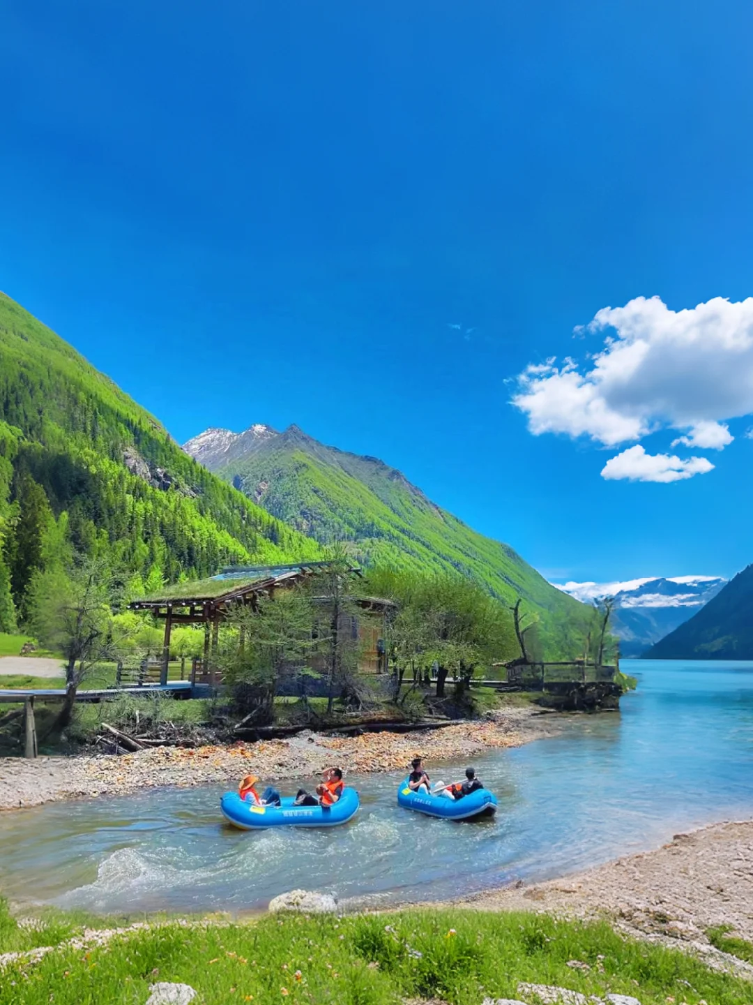 原以为川西春天够美,直到遇见金川梨花……