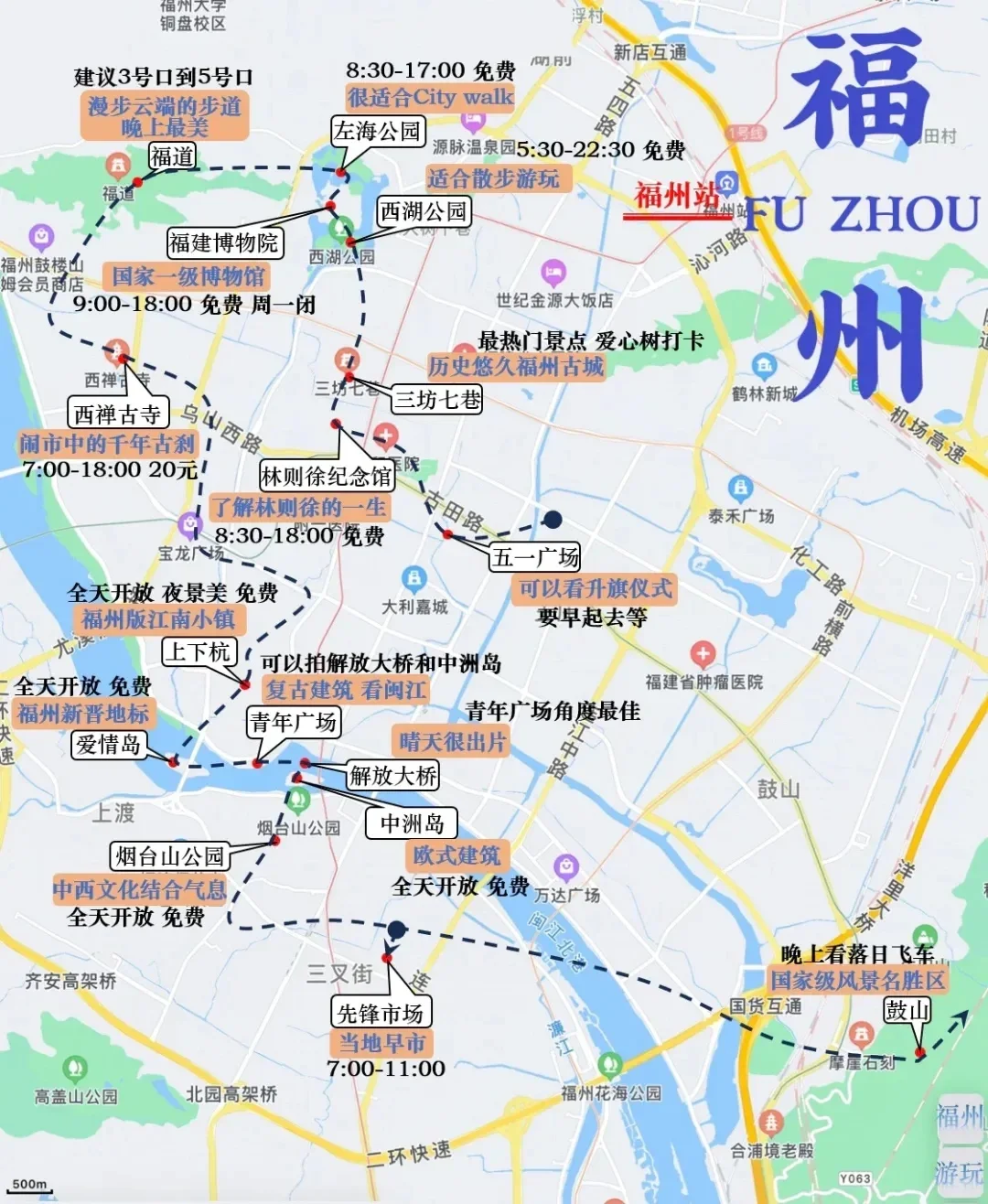 福州旅游攻略