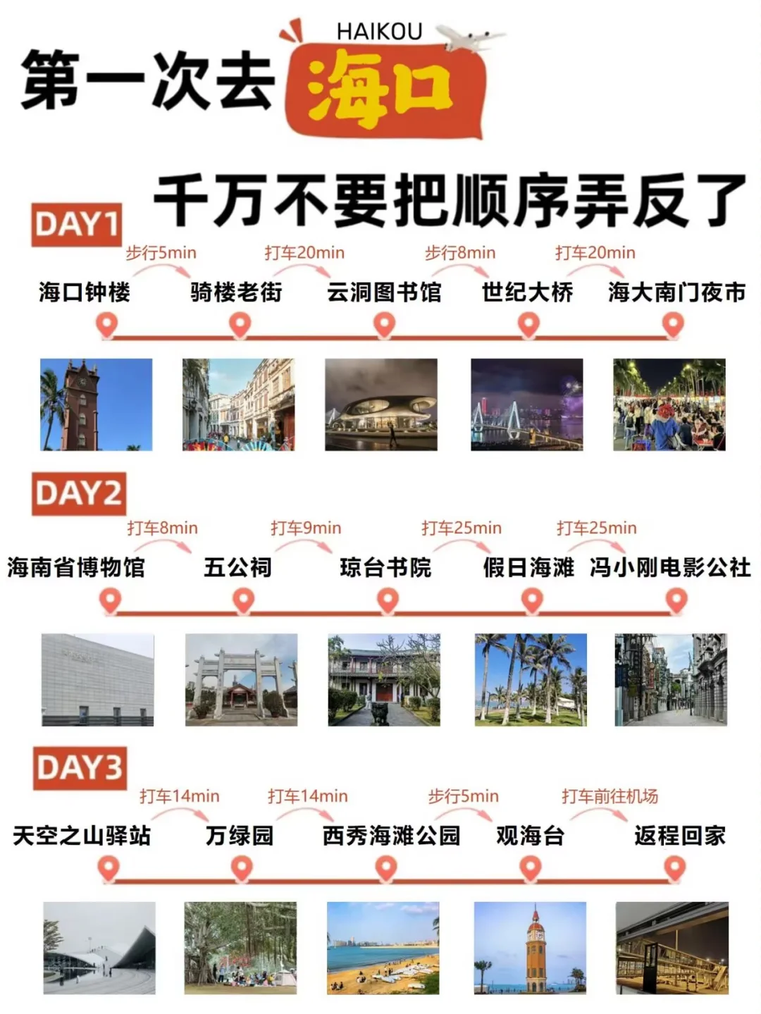 海口💰800+三天两晚攻略