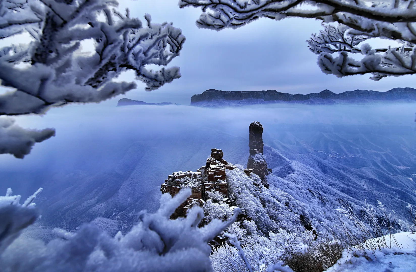 嶂石岩景区冬游攻略