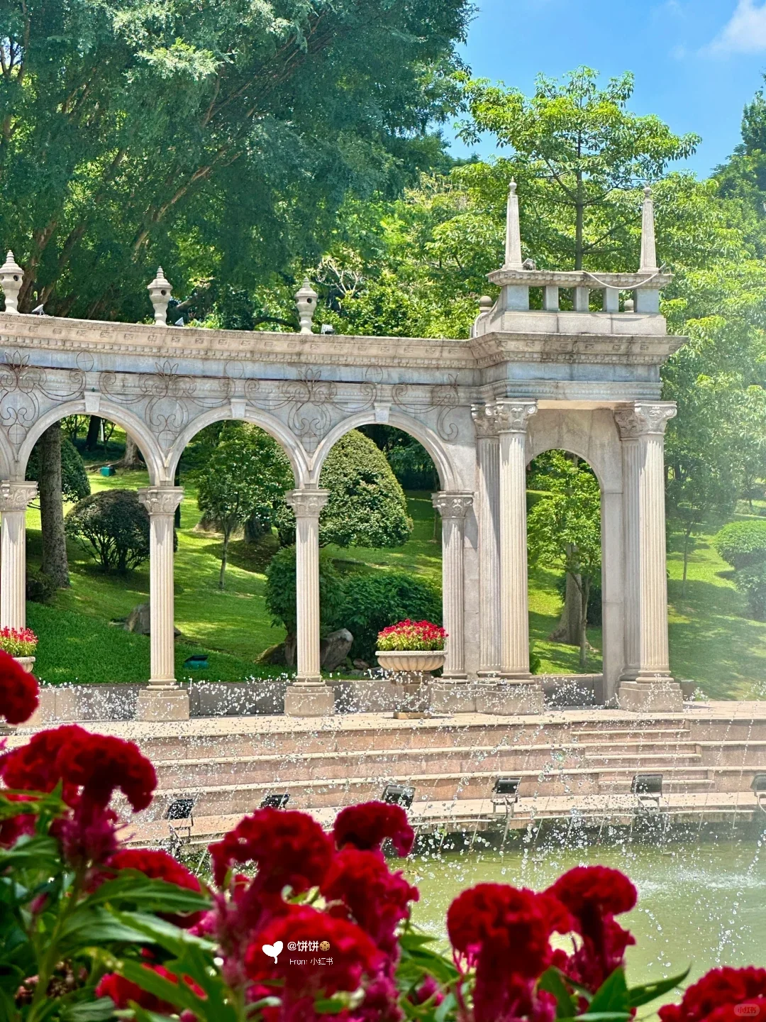 在广州!地铁直达🚇现实版莫奈花园🌷