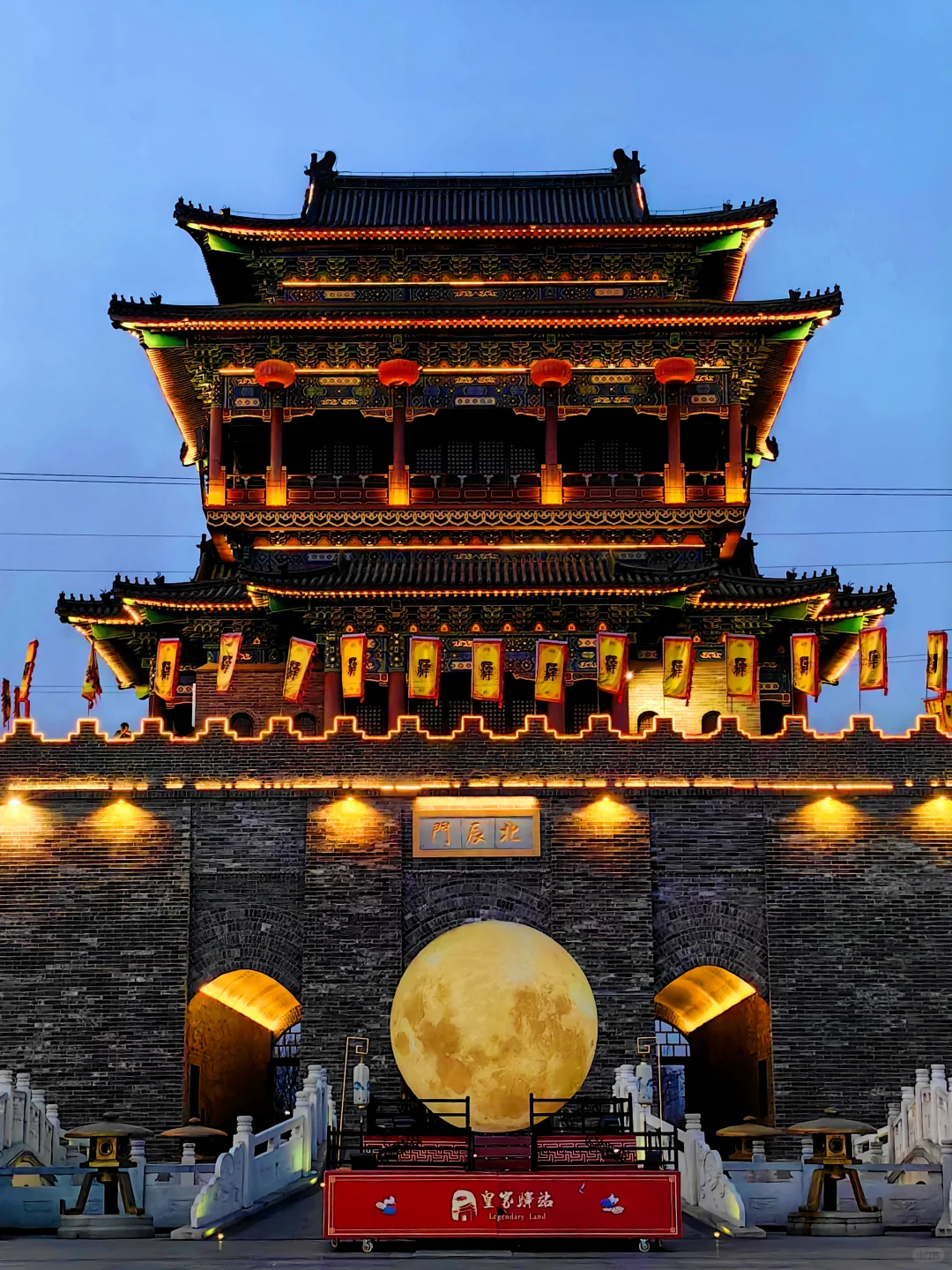 驻马店📍发现一个夜景绝美的古镇‼️