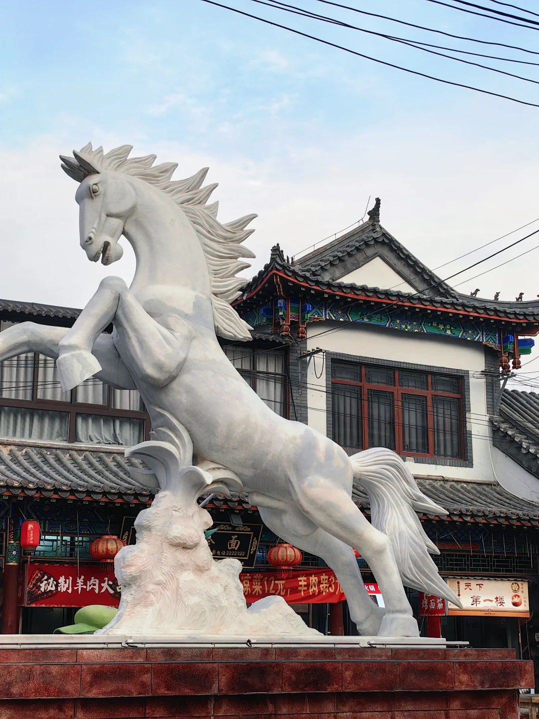 驻马店📍发现一个夜景绝美的古镇‼️