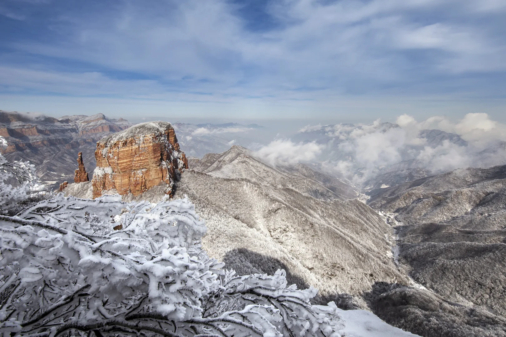 嶂石岩景区冬游攻略