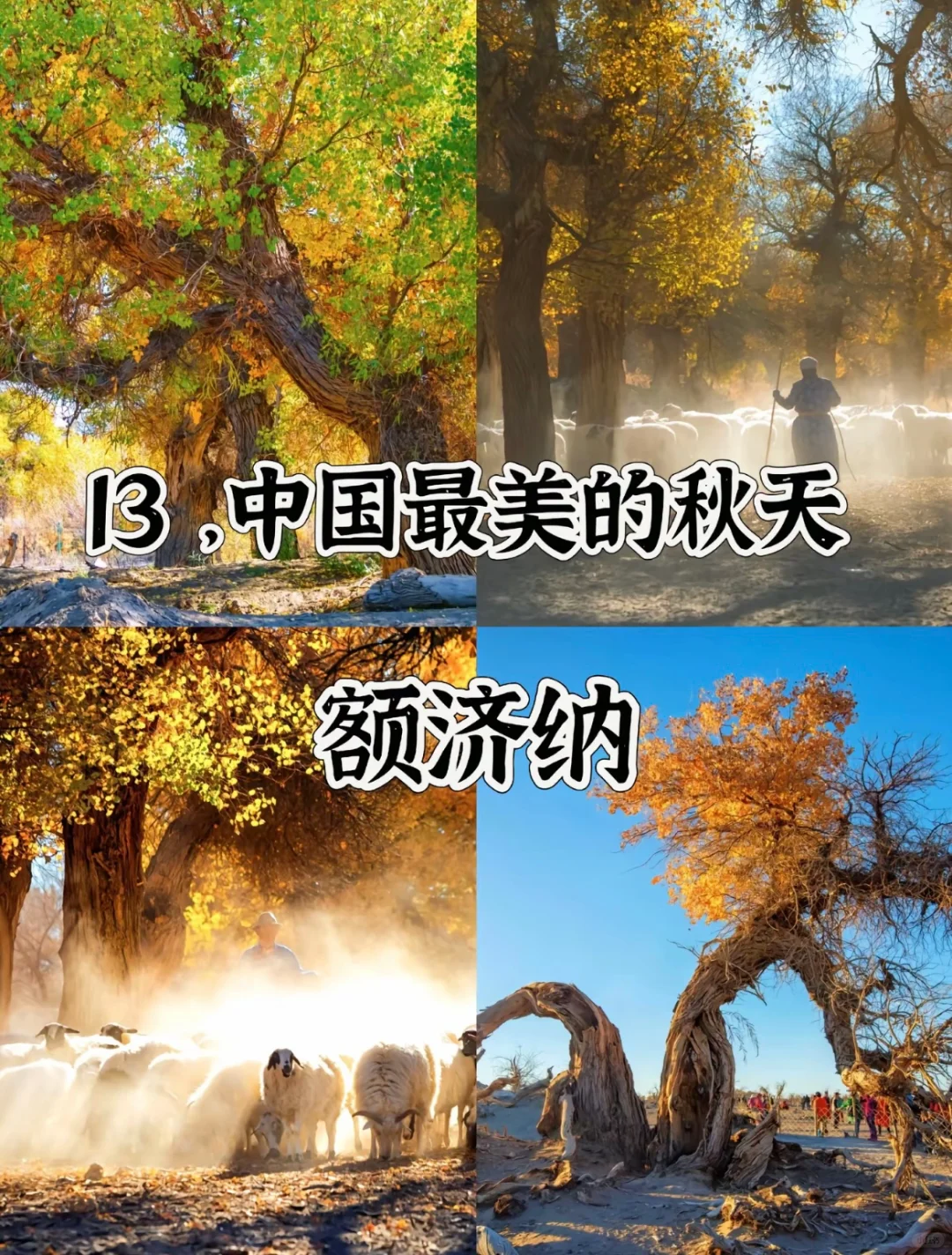 中国最美的20个地方值得此生一去