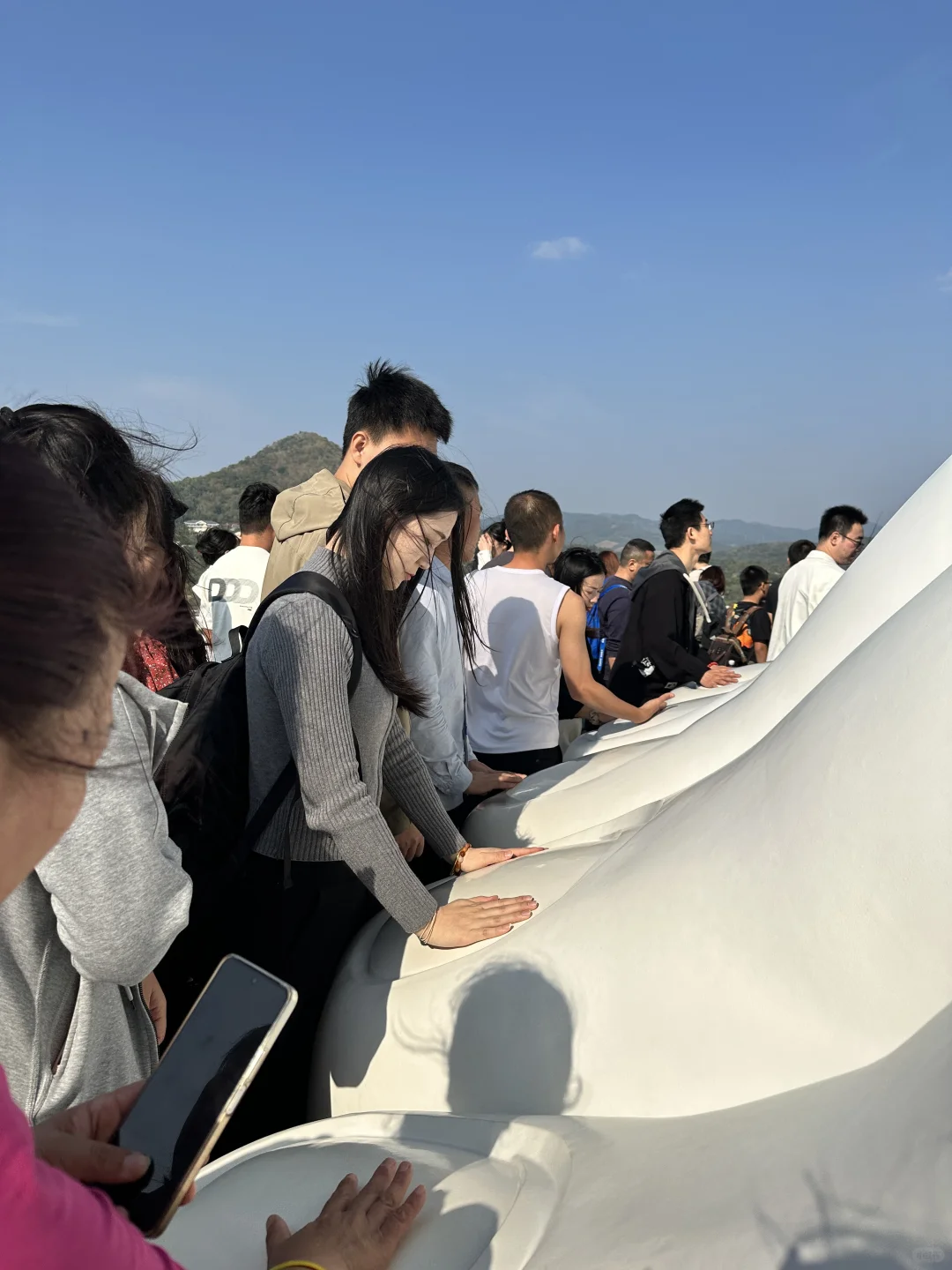 带爸妈去了一趟南山寺，偷偷许了个愿……