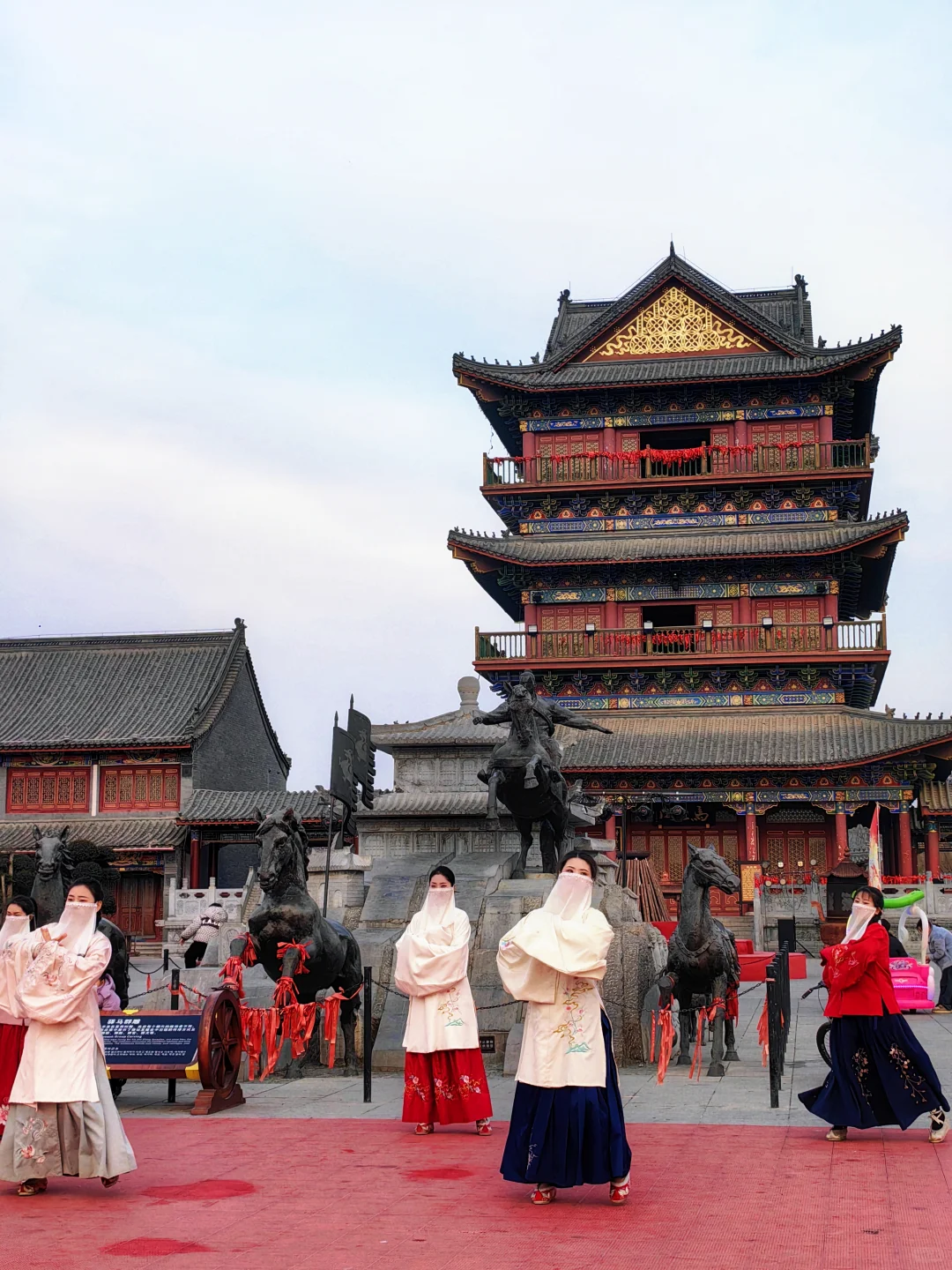 驻马店📍发现一个夜景绝美的古镇‼️