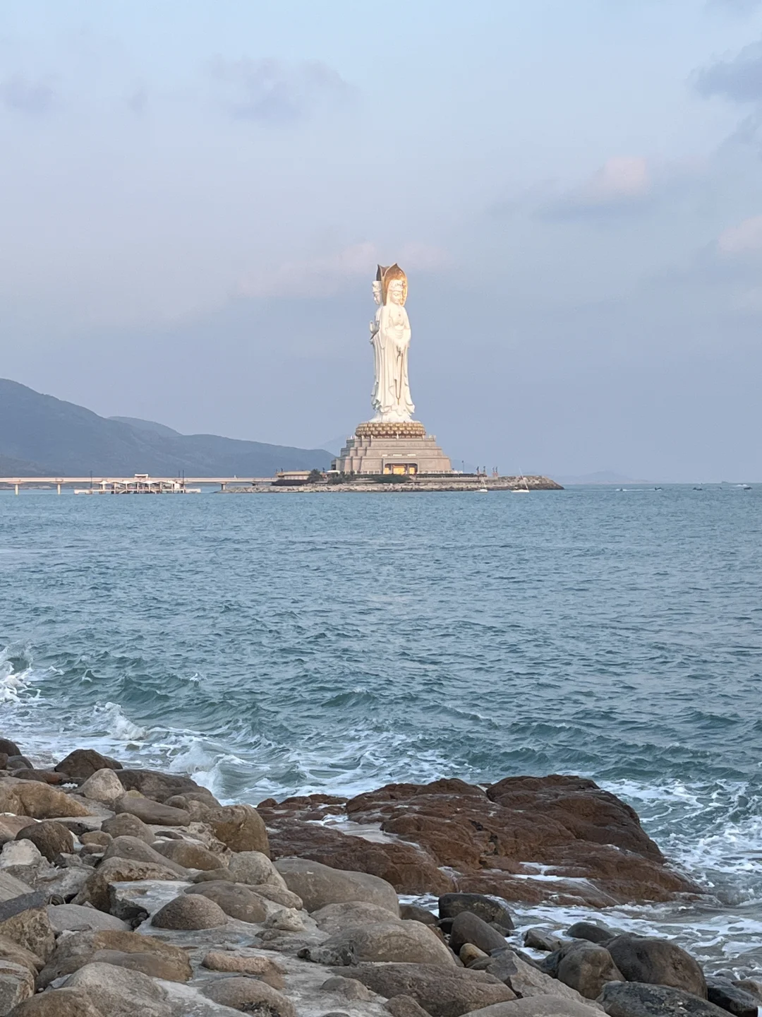 带爸妈去了一趟南山寺，偷偷许了个愿……