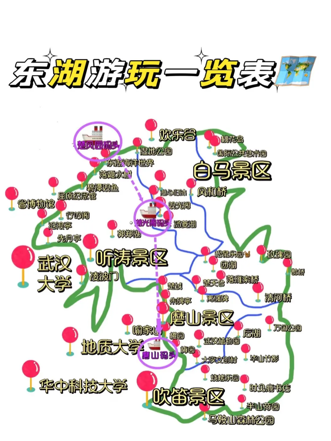 果真❗️大家对东湖的开发只有10%（附⭕攻略