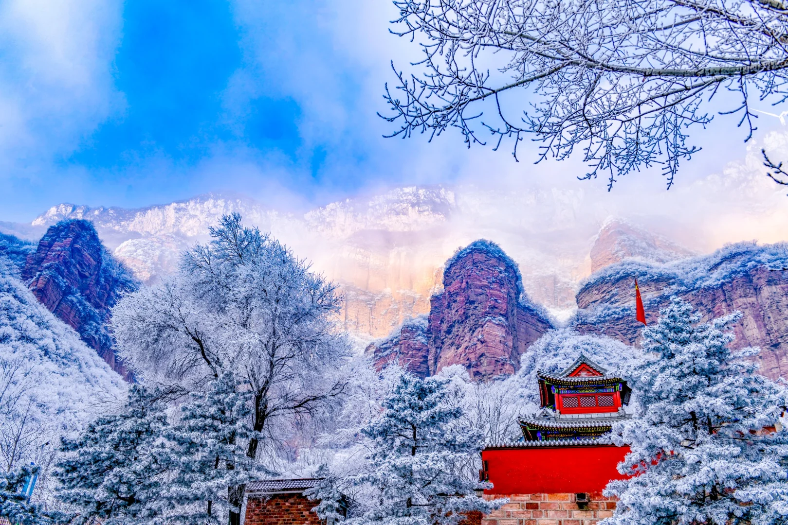 嶂石岩景区冬游攻略