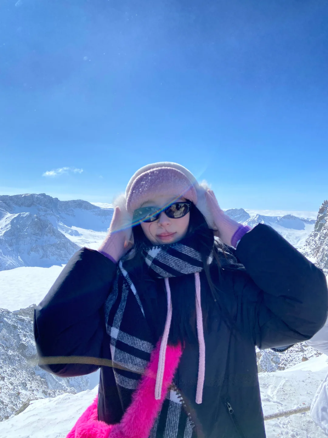 分享看到天池的好运气！🏔