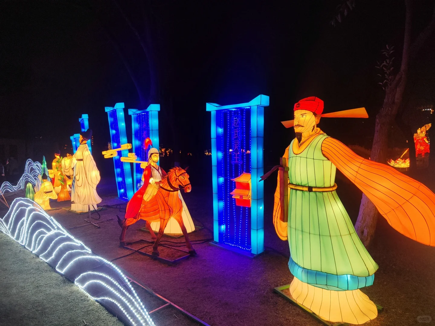 ✨邯郸遛娃👣园博园童心乐园–赵苑灯展