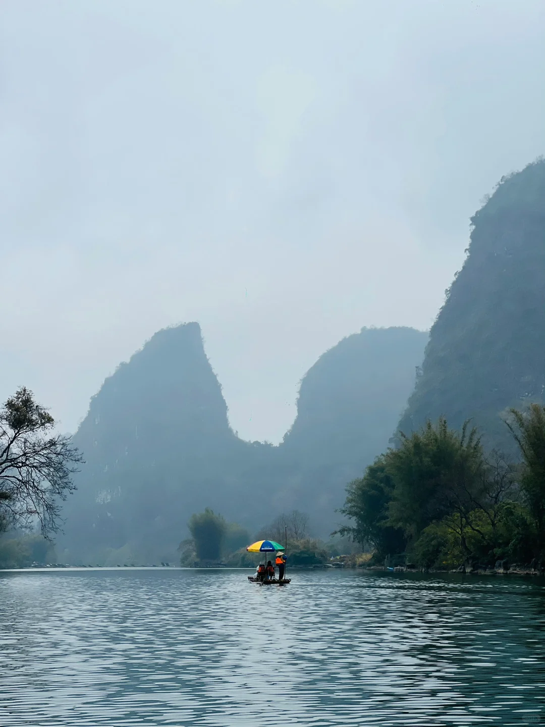 2.17桂林遇龙河真实实况，能劝一个是一个