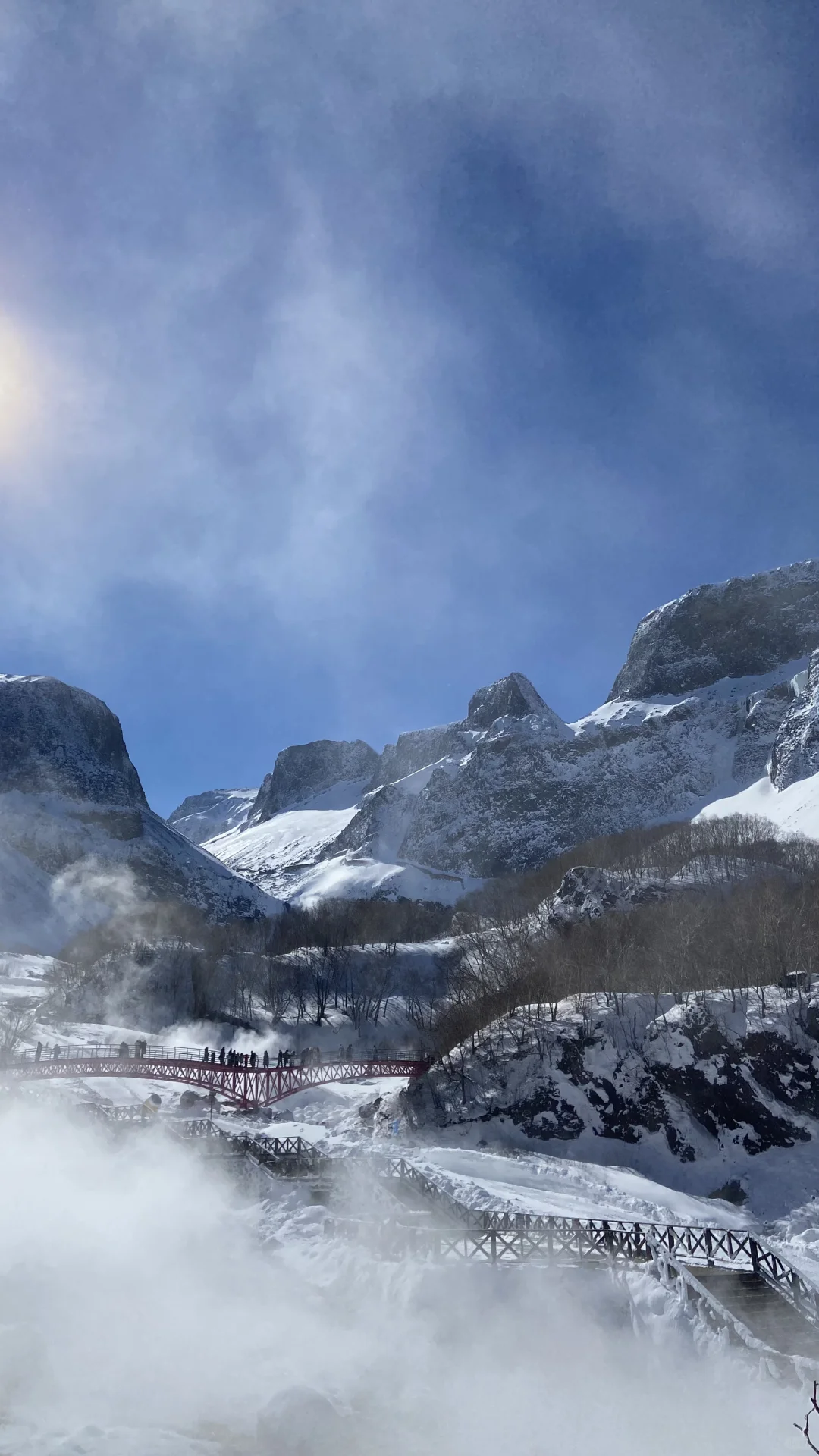 分享看到天池的好运气！🏔