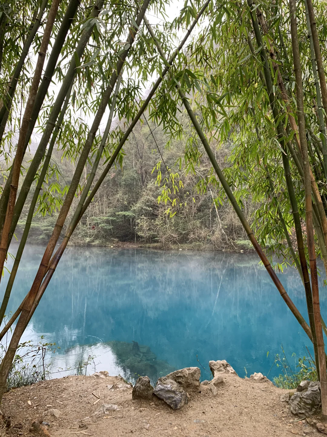 荔波小七孔2.21实况 | 阴天也完全不用担心