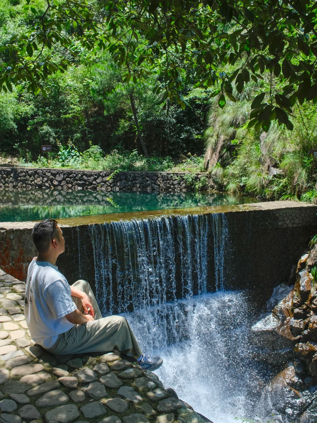 真的不在九寨沟！！在浙江！！美哭我😭😭