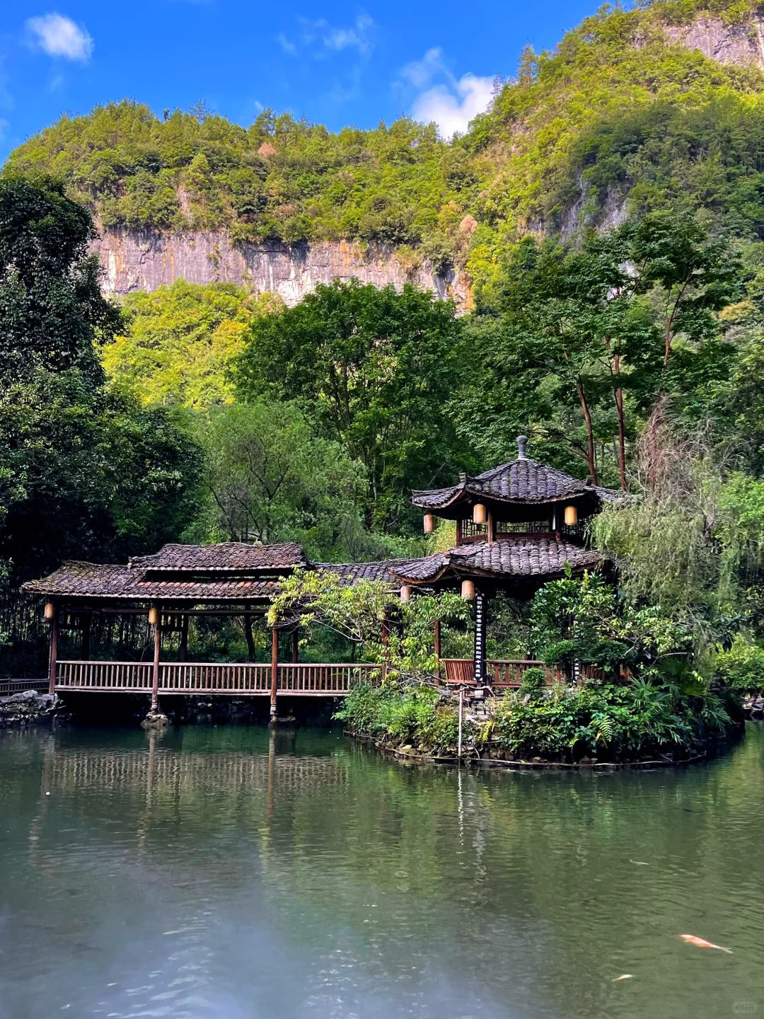 在重庆酉阳，找到了陶渊明笔下的真·桃花源！