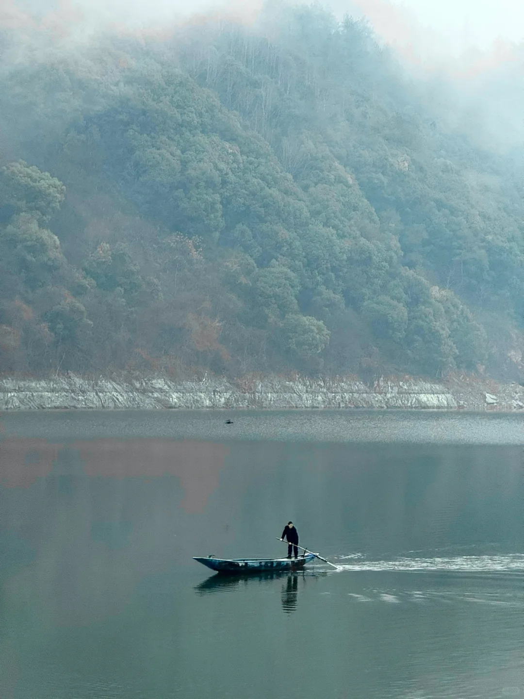 来皖南花的最值的一笔钱❗️11块公交船看江景