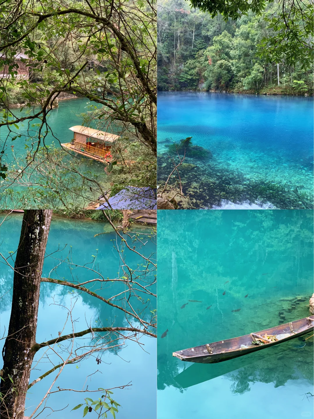 荔波小七孔2.21实况 | 阴天也完全不用担心