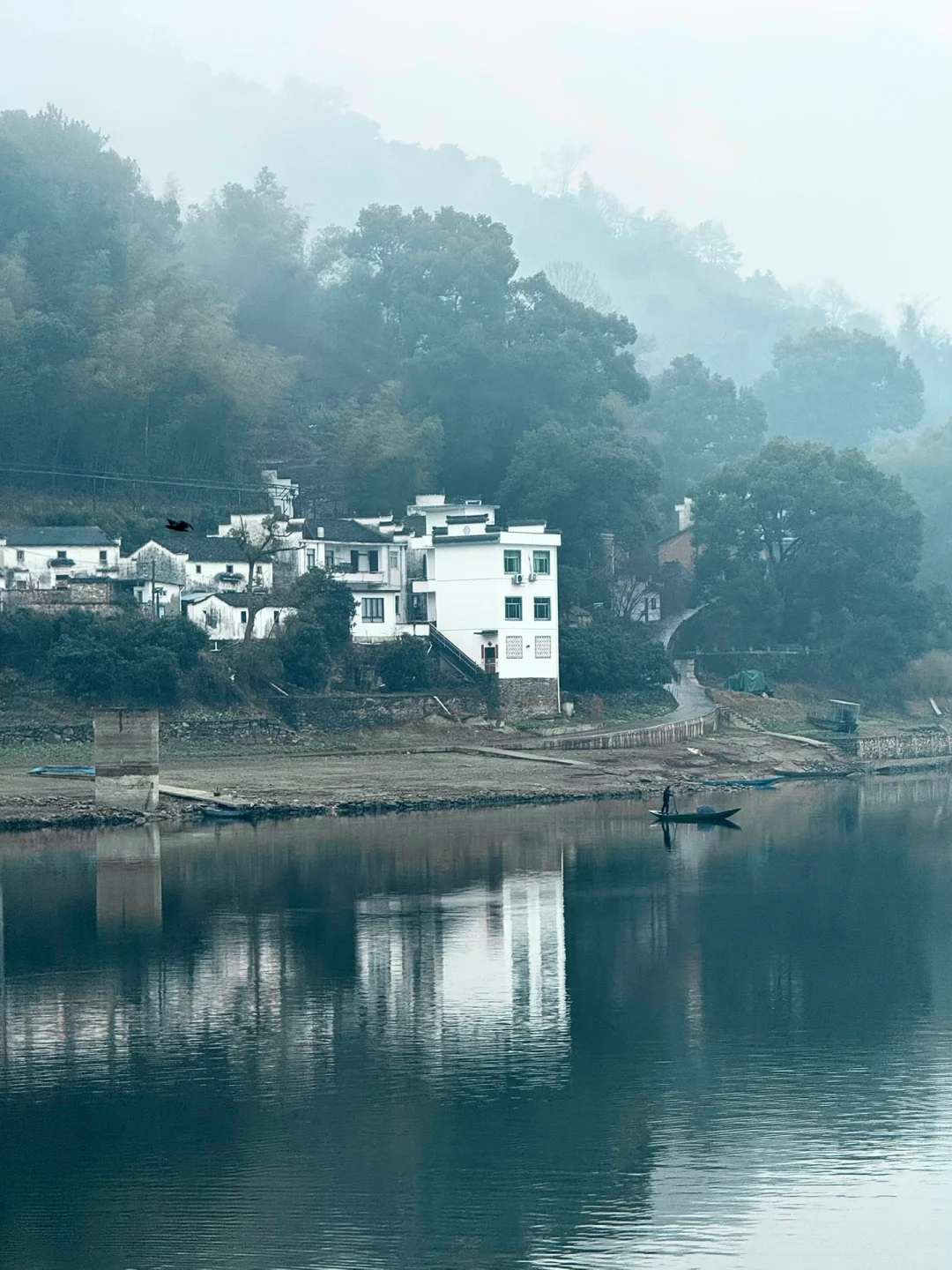 来皖南花的最值的一笔钱❗️11块公交船看江景