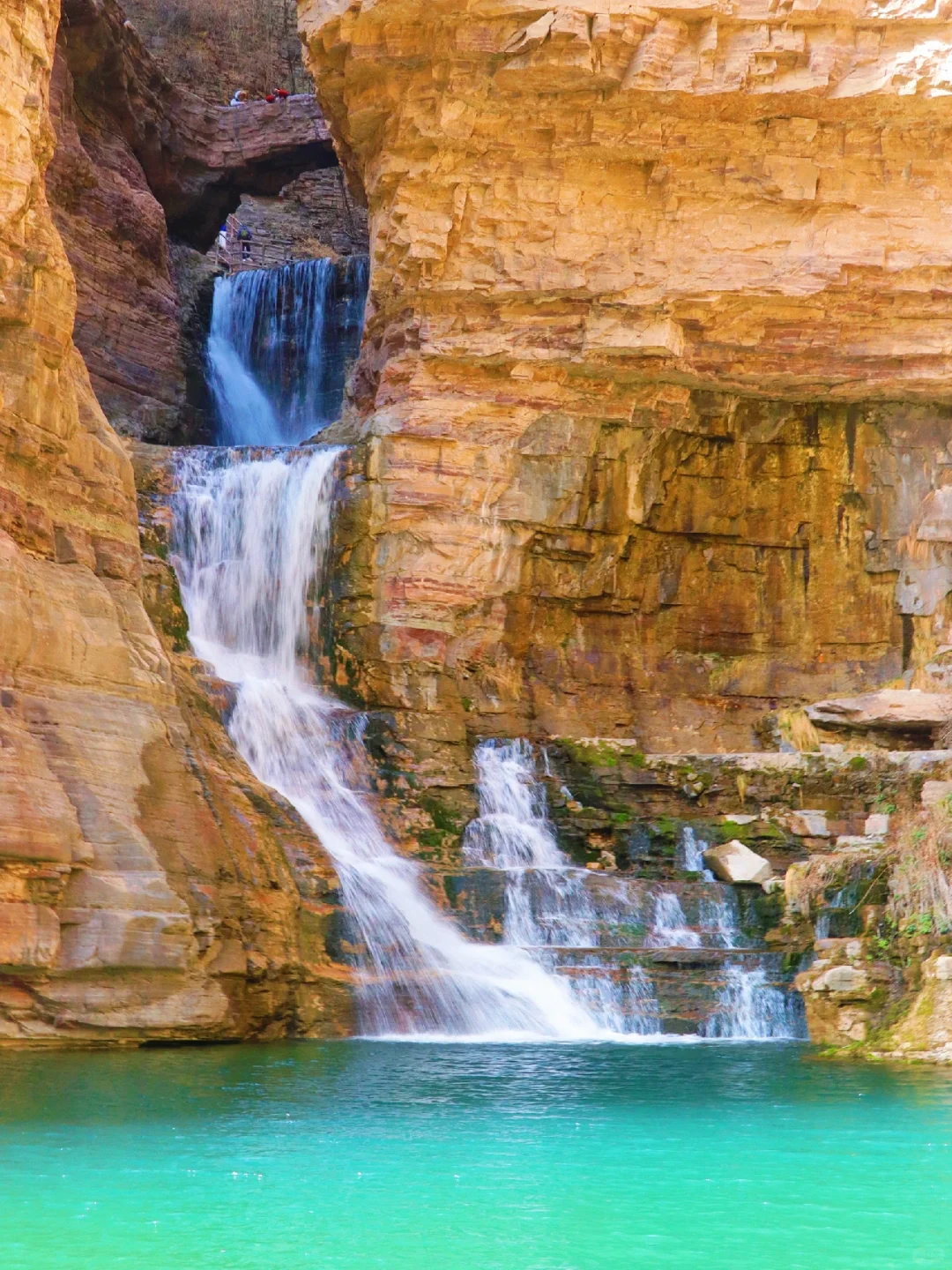 美哭了😭河南这个景区简直堪称“小九寨沟”‼️