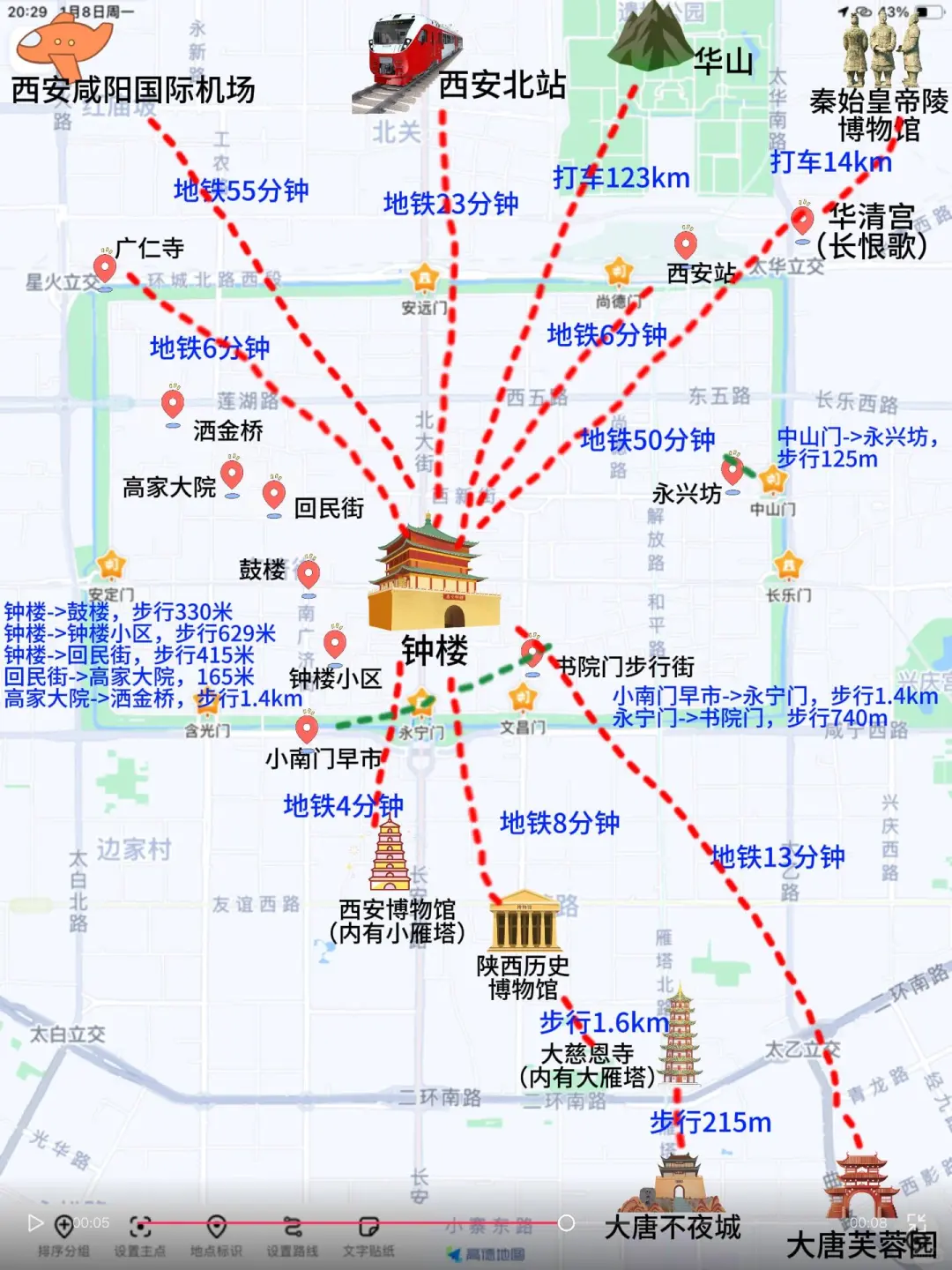 福州出发｜挑战每周出去玩💃第 1站：西安