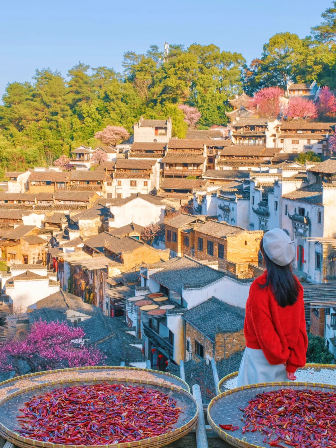 被国家地理评为最美古村👍🏻春天好绝‼️