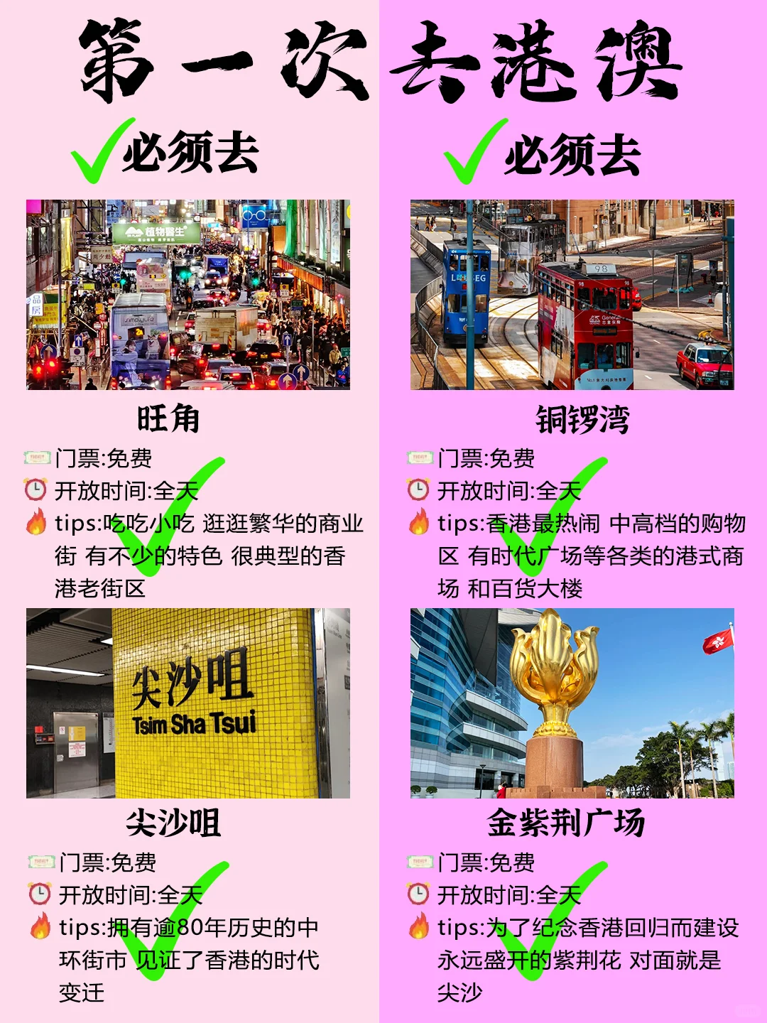 2～4月去港澳旅游的姐妹们👭要注意啦！