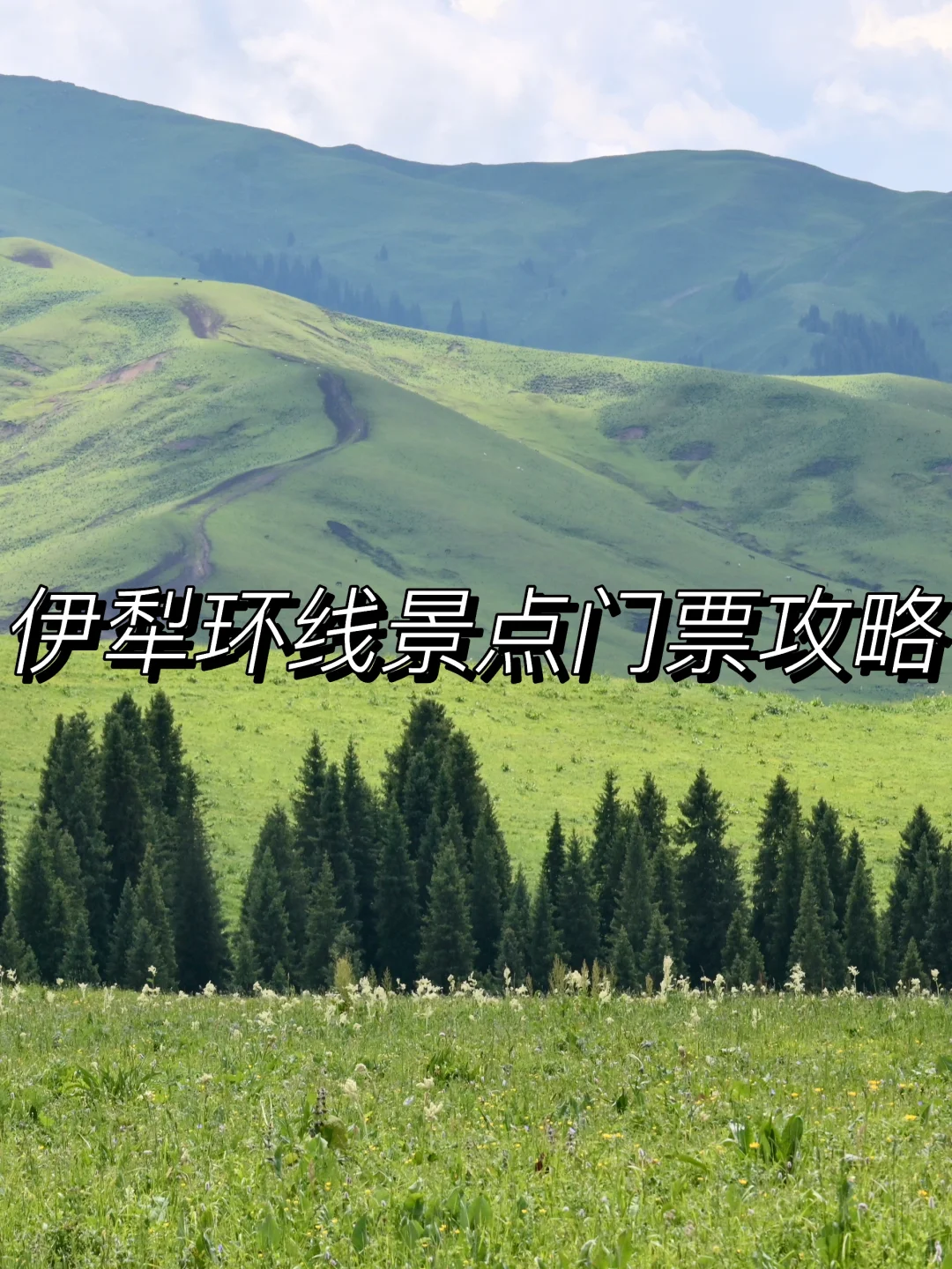 新疆伊犁环线自驾旅游攻略-景点门票篇🏷