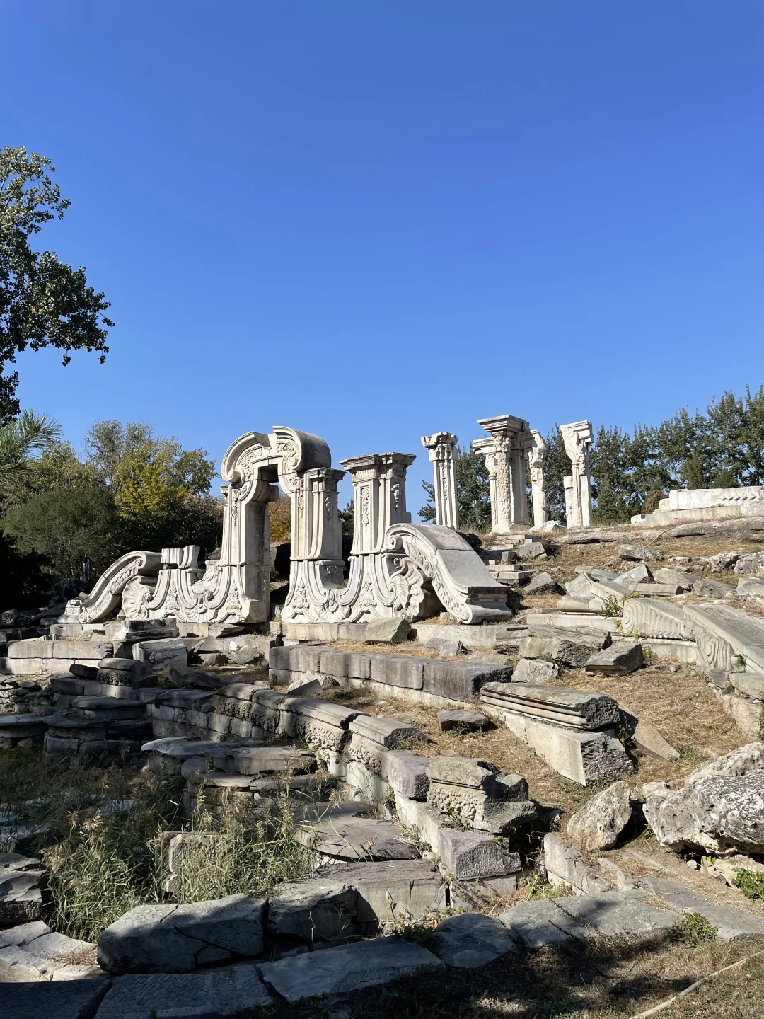 秋天的圆明园别有一番秋味🍂 北京.圆明园