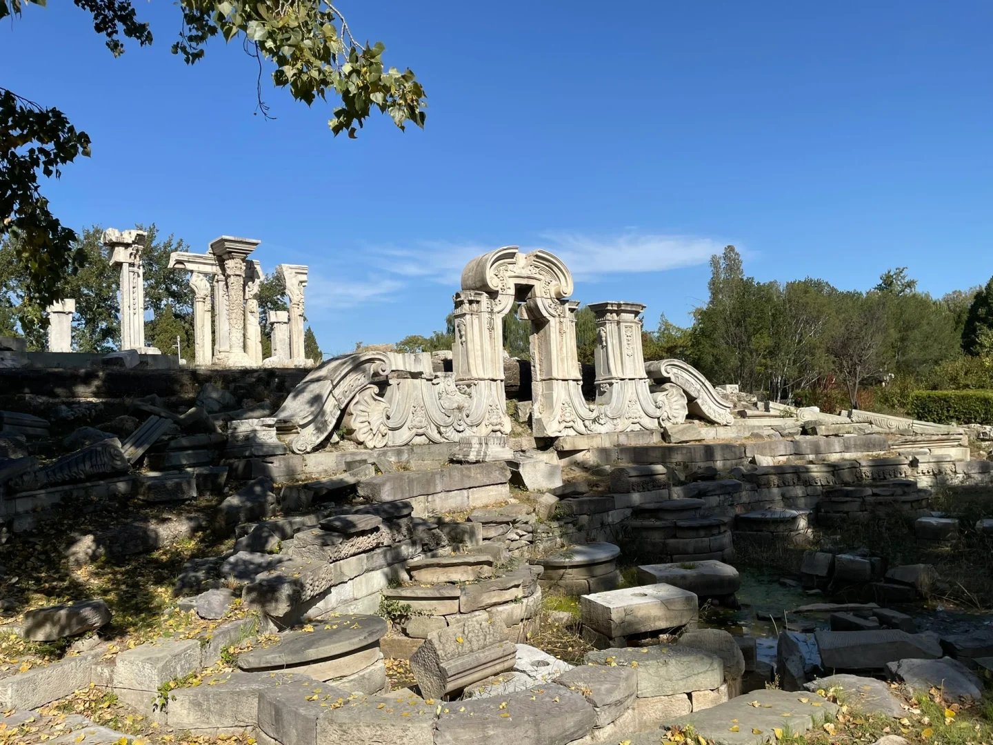 秋天的圆明园别有一番秋味🍂 北京.圆明园