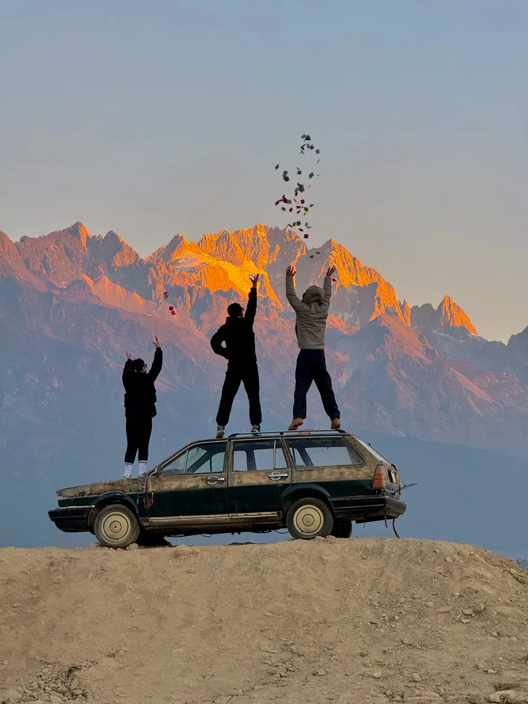 丽江📍第一站！直奔这里！日照金山很出片️‼️