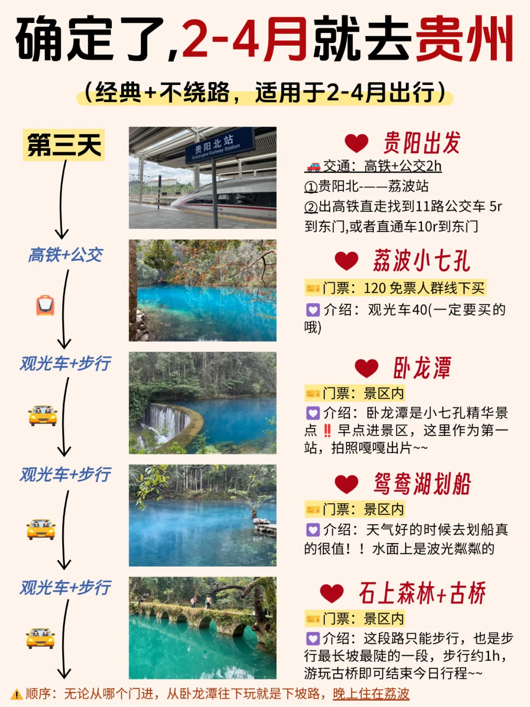 确定了，淡季去贵州❗熬夜写的攻略太全面了